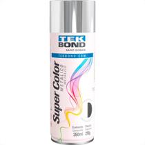 Spray Tekbond Super Color Metalico Cromado 350 Ml