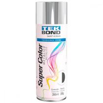 Spray Tekbond Super Color Metalico Cromado 350 Ml