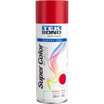 Spray Tekbond Super Color Metalico Vermelho 350 Ml