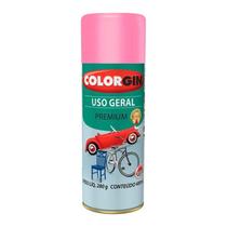 Spray Tinta Rosa Uso Geral para Bike - Colorgin 400ml
