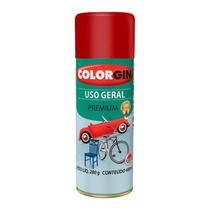 Spray Tinta Vermelho Solar Uso Geral para Bike - Colorgin 400ml