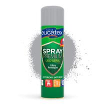 Spray Uso Geral Eucatex Cinza Claro Premium 400ml