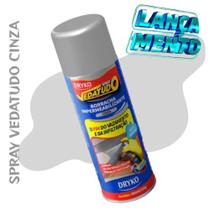 Spray Veda Tudo 400ML CINZA Borracha Líquida Impermeabilizante - DRYKO