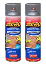 Spray Vedatudo Borracha Manta Líquida Impermeabilizant 400ml - 2pc Spray Vedatudo Borracha Manta Líquida Impermeabilizant 400ml - 2pc