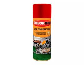 Spray Vermelho Fosco Alta Temperatura 600 - 350ML - Colorgin - Colorgin/Sherwin Williams