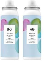 Spray Voluminizador Seco R+Co Balloon Ligero y Vegano 60 mL (Paquete de 2)