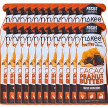 Spread Nakee Butter Focus Cacau Manteiga de Amendoim 24 Unidades Spread Nakee Butter Focus Cacau Manteiga de Amendoim 24 Unidades