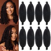 Springy Afro Twist Hair poeticamente 16 cm, 8 pacotes, Marley Twist