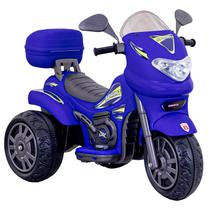 Sprint Turbo Power Mini Moto Elétrica A Bateria 12V Cor Azul Com Som E Luz - Unitoys
