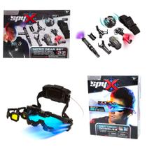SpyX Micro Gear Set + Óculos de missão noturna com cinto e luz SpyX Micro Gear Set + Óculos de missão noturna com cinto e luz