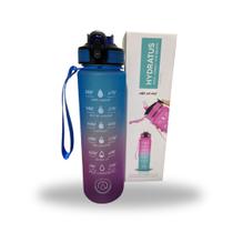 Squeeze 1000ml Click Facil Com Alça Rosa