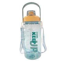 Squeeze 2100 ml com Tampa e Alça Azul - Quanhe Squeeze 2100 ml com Tampa e Alça Azul - Quanhe