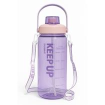 Squeeze 2100 ml com Tampa e Alça Roxa - Quanhe Squeeze 2100 ml com Tampa e Alça Roxa - Quanhe