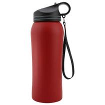 Squeeze 800ml Aço Inox Garrafa Térmica Fitness Água Academ.