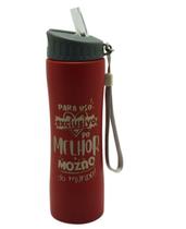 Squeeze Aluminio Vermelho 600ml Mozão Squeeze Aluminio Vermelho 600ml Mozão