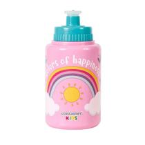 Squeeze Arco Íris Rosa Infantil Menina Container Kids 340ml Squeeze Arco Íris Rosa Infantil Menina Container Kids 340ml