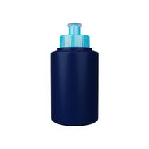 Squeeze Azul Escuro Com Tampa Azul Claro 340ml