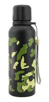 Squeeze Camuflado P/ Academia Corrida Garrafa Exercito 750ml