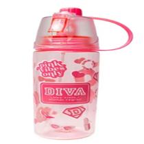 Squeeze com borrifador de agua 600ml diva college 36263