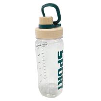 Squeeze de Plástico com Alça 800 ml Creme - Quanhe Squeeze de Plástico com Alça 800 ml Creme - Quanhe