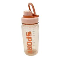 Squeeze de Plástico com Alça 800 ml Rosa - Quanhe Squeeze de Plástico com Alça 800 ml Rosa - Quanhe