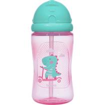 Squeeze Dino Patinete Rosa 400ML FLIPT