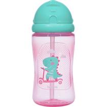 Squeeze Dino Patinete Rosa 400ML FLIPT