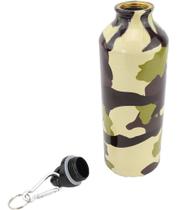 Squeeze Exercito Academia Garrafa Mosquetão Rosqueavel 500ml