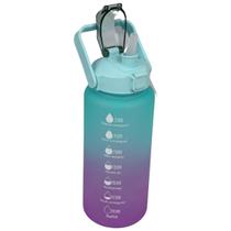 Squeeze Galão 2L Garrafa Treino Academia Fitness Tie Dye