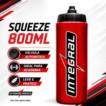 Squeeze Garrafa 800ml Integralmedica Academia Água Fitness Bike Corrida Squeeze Garrafa 800ml Integralmedica Academia Água Fitness Bike Corrida