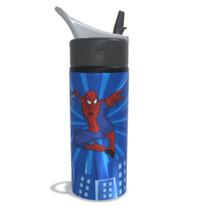 Squeeze Garrafa De Alumínio Homem Aranha 600ml Squeeze Garrafa De Alumínio Homem Aranha 600ml