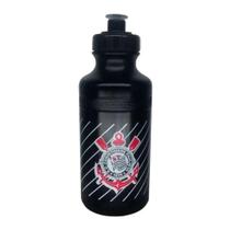 Squeeze garrafa esportiva corinthians preta 500 ml 0,5l