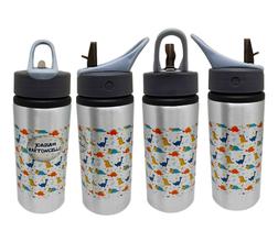 Squeeze Garrafinha Aniversário Festa Animais Dinossauros