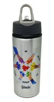 Squeeze Garrafinha Garrafa Personalizada Tea Autismo Autista