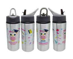 Squeeze Garrafinha Personalizado Professora Corujinha Coruja Squeeze Garrafinha Personalizado Professora Corujinha Coruja