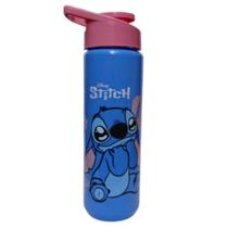 Squeeze Garrafinha Stitch 700ml Plástico Acadeia Lancheira