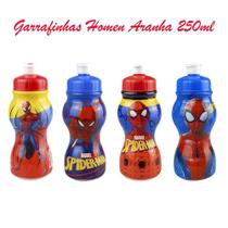 Squeeze Homem Aranha Garrafinha De Água Infantil Personagem Menino 250Ml - PLASDURAN Squeeze Homem Aranha Garrafinha De Água Infantil Personagem Menino 250Ml - PLASDURAN