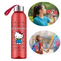 Squeeze Infantil 800 ml Garrafa Hello Kitty para Crianças ir a Escola e Passeios Squeeze Infantil 800 ml Garrafa Hello Kitty para Crianças ir a Escola e Passeios