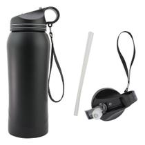 Squeeze Inox 800ml Fitness Garrafa Para Academia Sport
