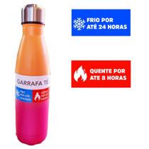 Squeeze paradise 500ml garrafa agua térmica colorida fria