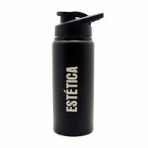 Squeeze Preto Com Bico 600 Ml - Estetica- CEBOLA 99450