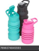 Squeeze silicone retrátil