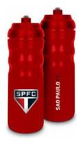 Squeeze Termica São Paulo Garrafa 550ml Garrafa Agua Gelada Cor Vermelho Escuro