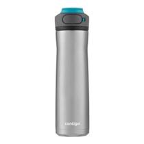 Squeeze Térmico Garrafa 709Ml Cortland Chill 2.0 Inox E Azul