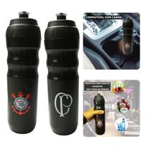 Squeeze Top Térmica 550Ml Garrafa Preto Academia Esporte