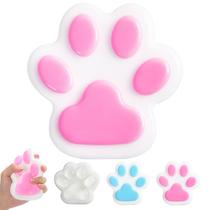 Squeeze Toy MohuandD Big Cat Paw Silicone para crianças/adultos