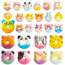 Squeeze Toy WATINC Donut Stress Relief 25 unidades para crianças de 6 anos ou mais