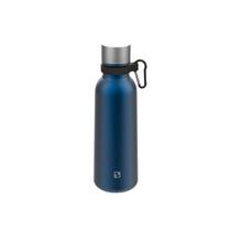 Squeeze urbano 700ml inox/azul prática esportiva soprano Squeeze urbano 700ml inox/azul prática esportiva soprano