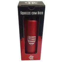 Squeeze Vermelho Com Bico 600Ml Mengo Escudo Cebola 4110