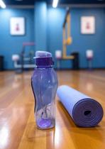 Squeze plástico - 600ml para academia, escritório e escola